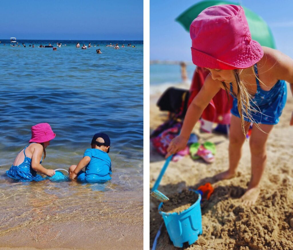 Bari z dzieckiem. Przygotuj się na podróż! Bari z dziećmi na plaży Pane e Pomodoro