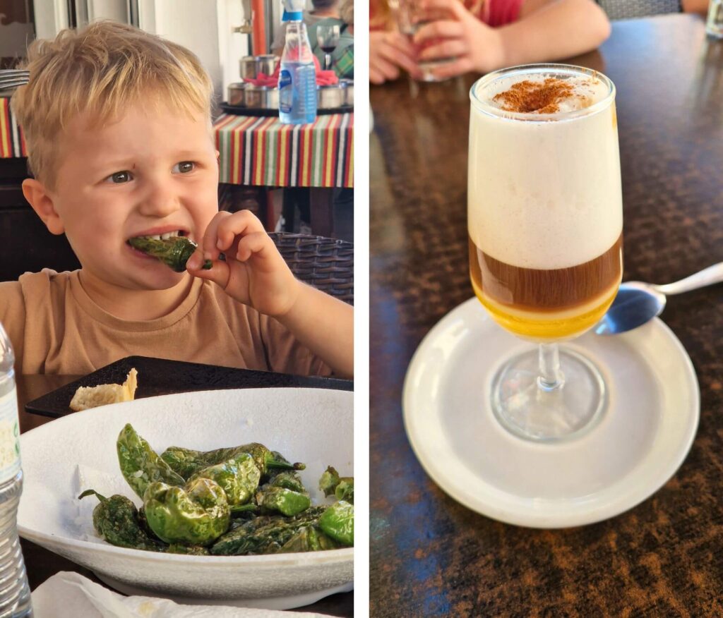 Teneryfa z dzieckiem – pogoda, atrakcje i praktyczne wskazówki Pimientos de Padrón i kawa Barraquito - kuchnia kanaryjska