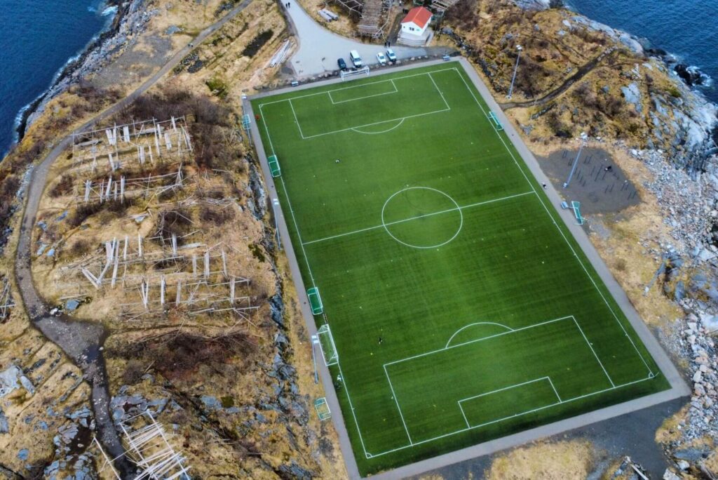 Boisko w Henningsvær