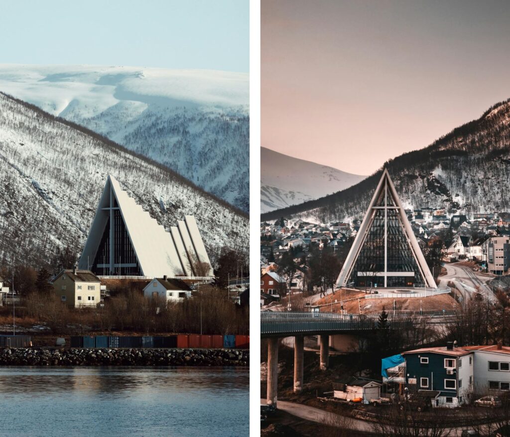 Tromsø na jeden dzień. Co warto zobaczyć? Katedra Arktyczna Tromso