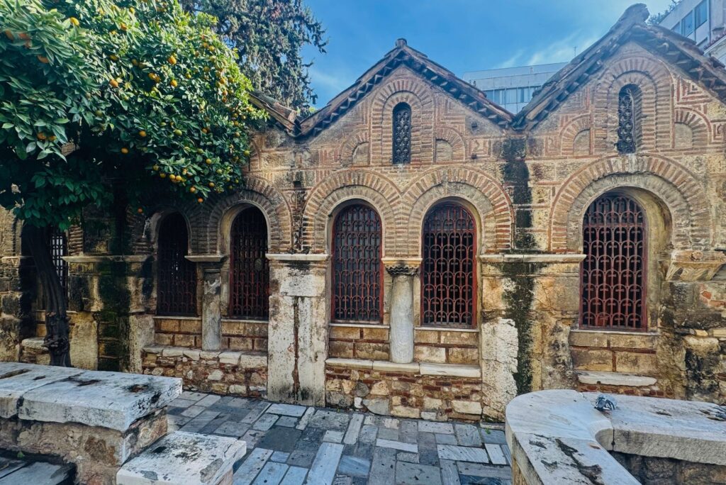 kościół panaghia kapnikaréa, ateny