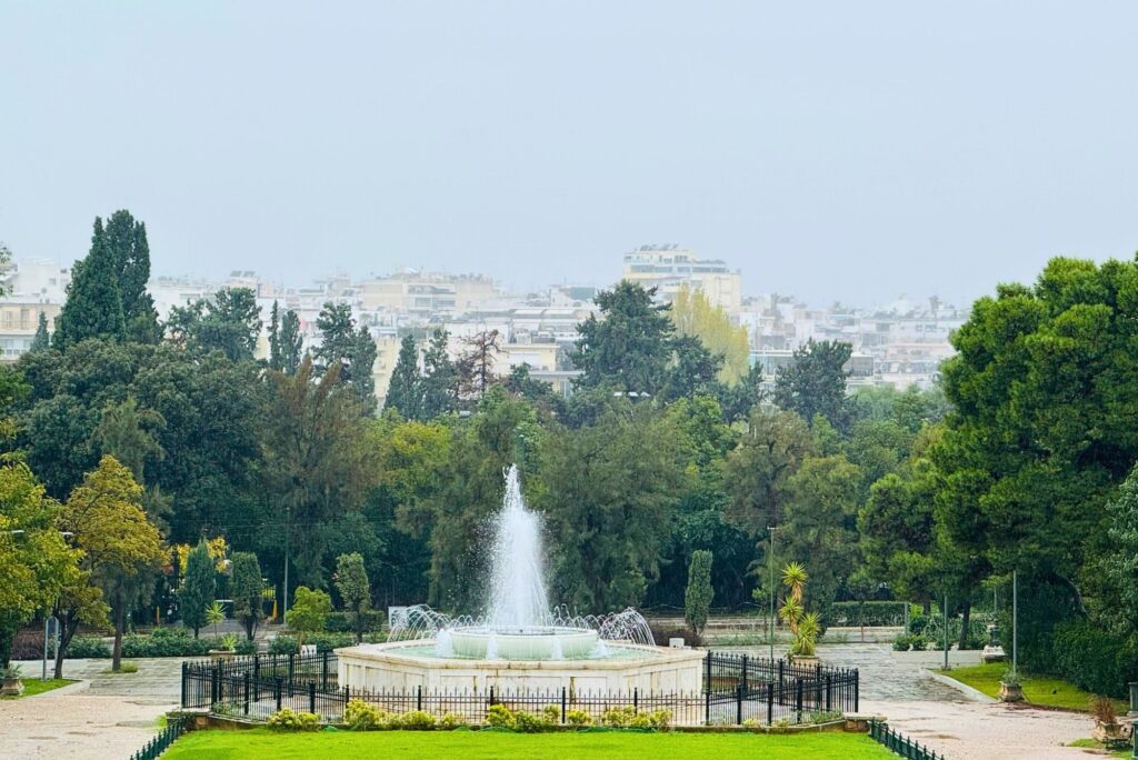 Ogrody wokół Zappeionu, Ateny