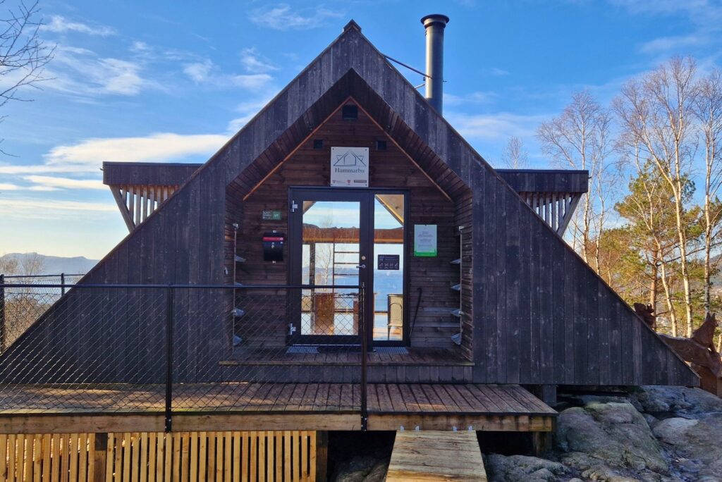 Na własne oczy: Domek jednodniowy Hammarbu w Jørpelandzie chatka hammarbu, rogaland