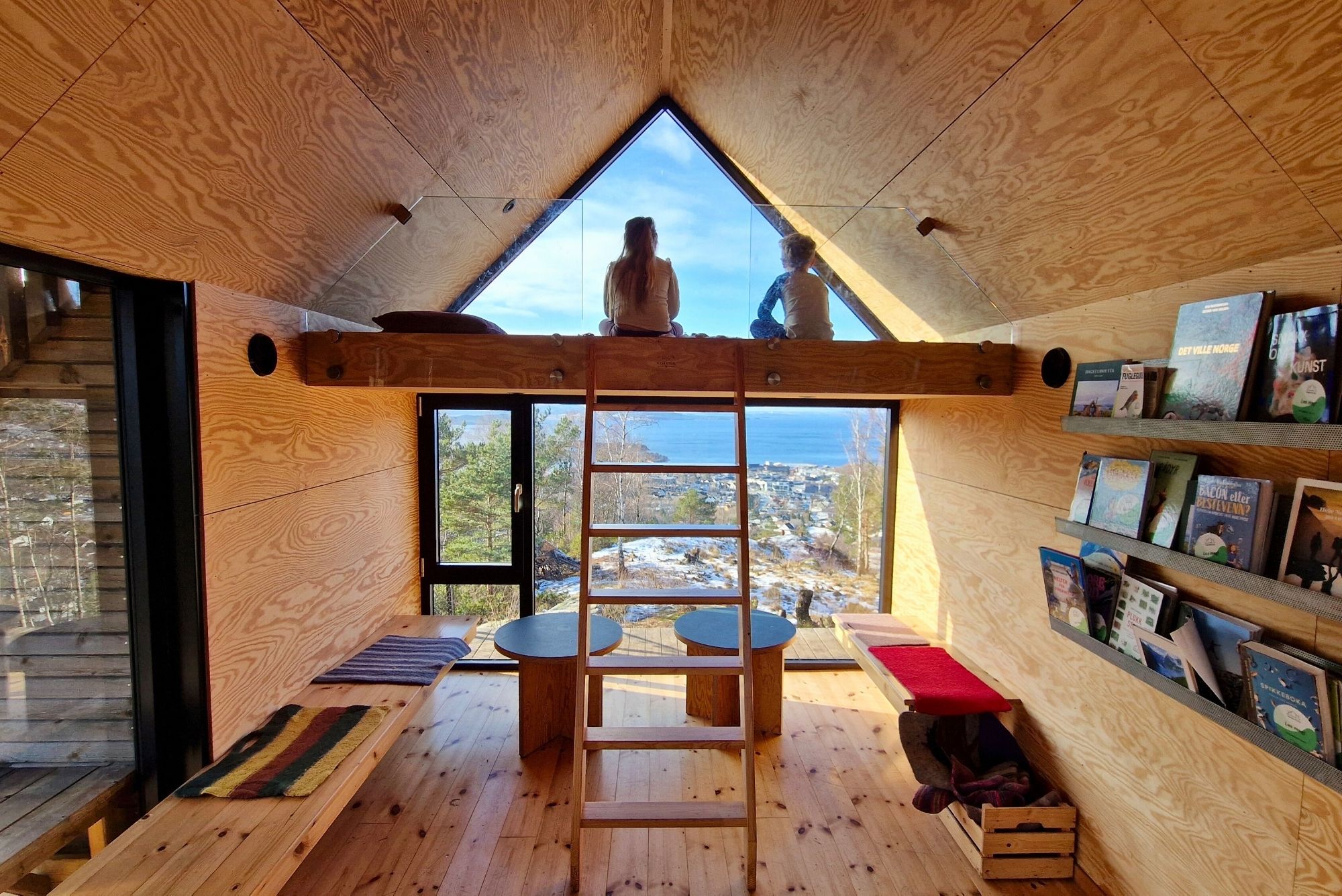 Na własne oczy: Domek jednodniowy Hammarbu w Jørpelandzie hammarbu dagsturhytta