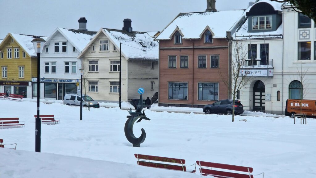 Haugesund na weekend Lekende sjøløver (Bawiące się lwy morskie) w Haugesund