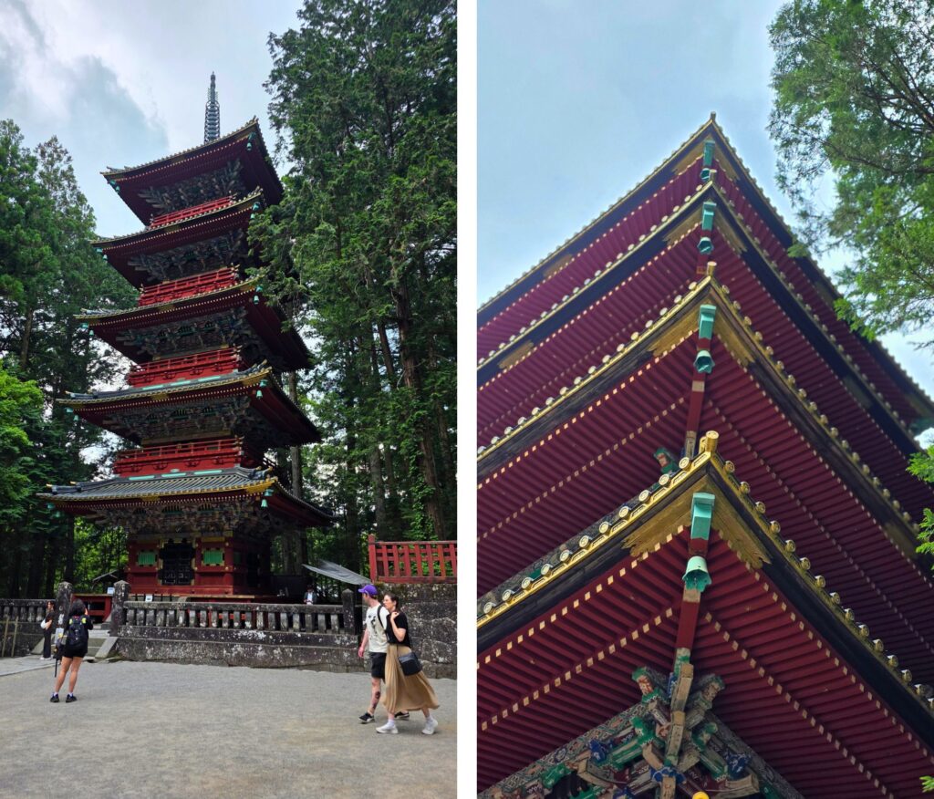 Nikkō - pomysł na jednodniową wycieczkę z Tokio Pagoda Gojūnotō, Nikko