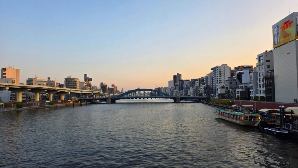 Tokio – co warto zobaczyć? Plan wycieczki na 4 dni Tokio, spacer nad rzeką Sumidą, Asakusa, Kuramae