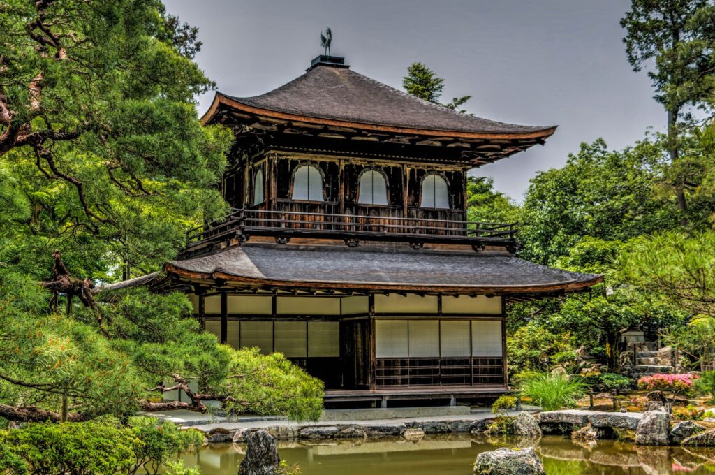 Kioto po raz pierwszy. Gdzie spać, jak się poruszać i co zobaczyć Ginkaku-ji (Srebrny Pawilion), Kioto