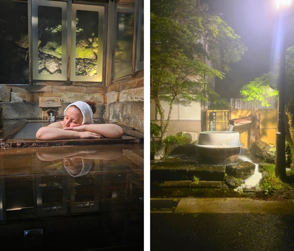 Hakone w deszczu. Czy to ma sens? Onsen w Kinokuniya Ryokan, Hakone